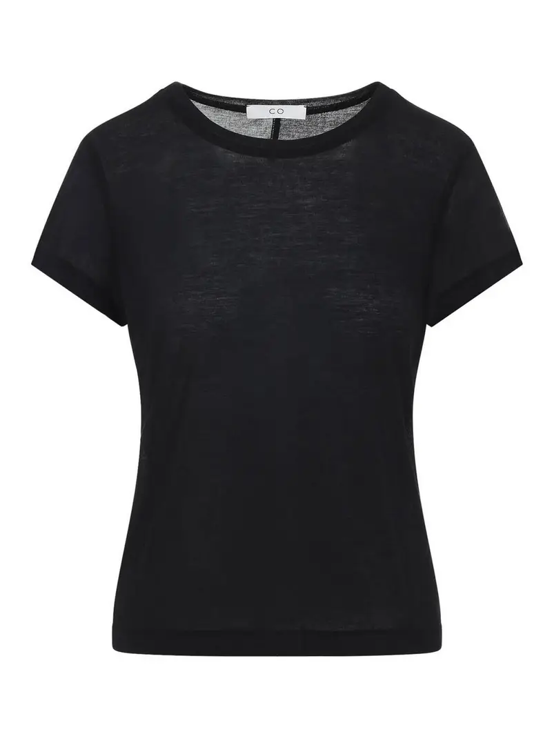 Co Maglietta aderente Nero