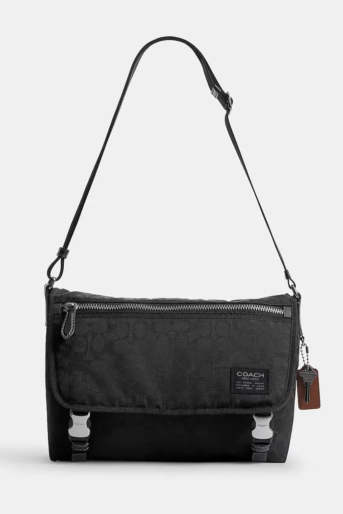 Coach borsa da uomo Lane Messenger Nero