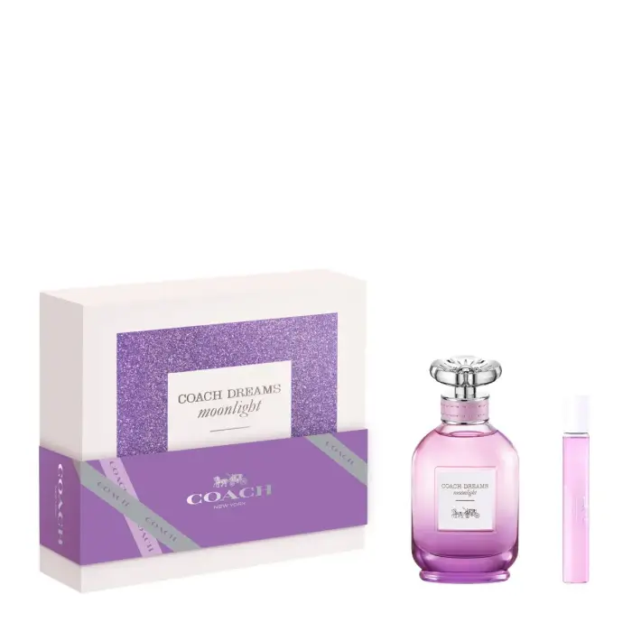 Coach Set Dreams Moonlight Eau De Parfum per donna 60 ml + Dreams Moonlight Eau De Parfum per donna 7,5 ml
