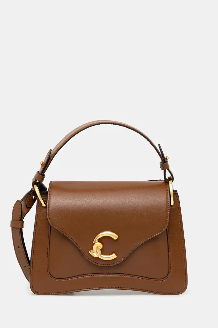 Coccinelle borsa a mano in pelle Marrone
