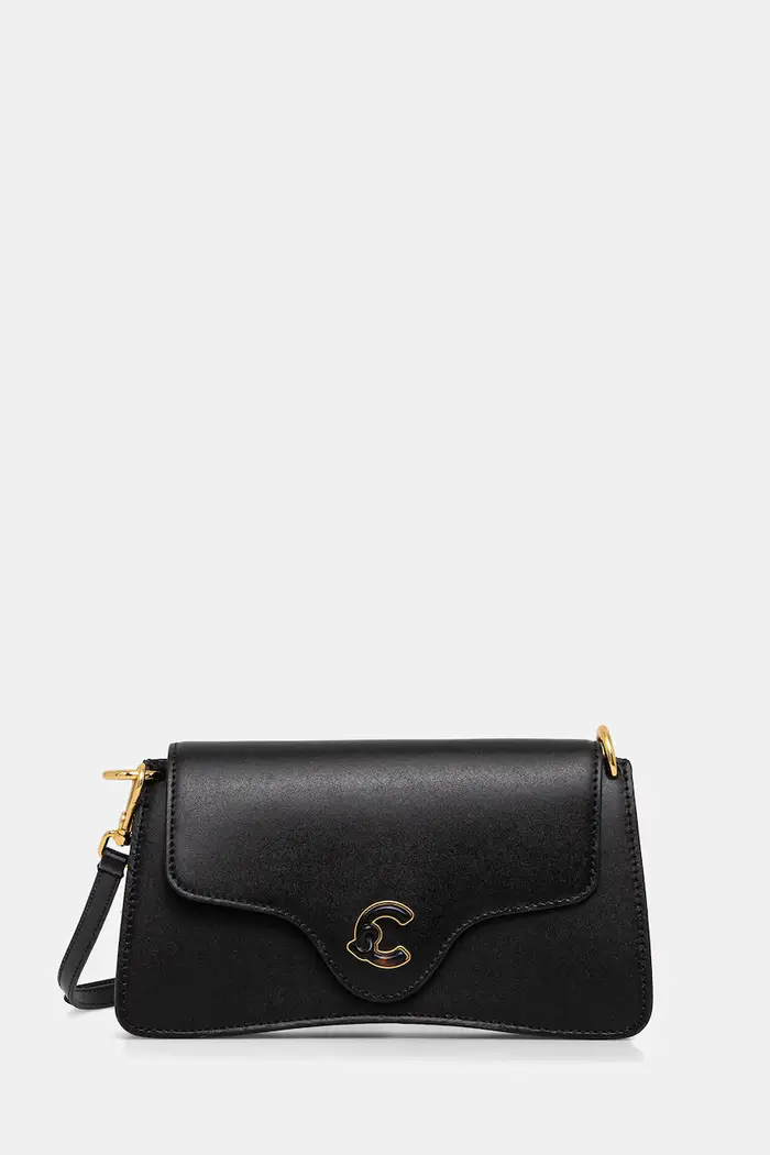 Coccinelle borsa a mano in pelle Nero