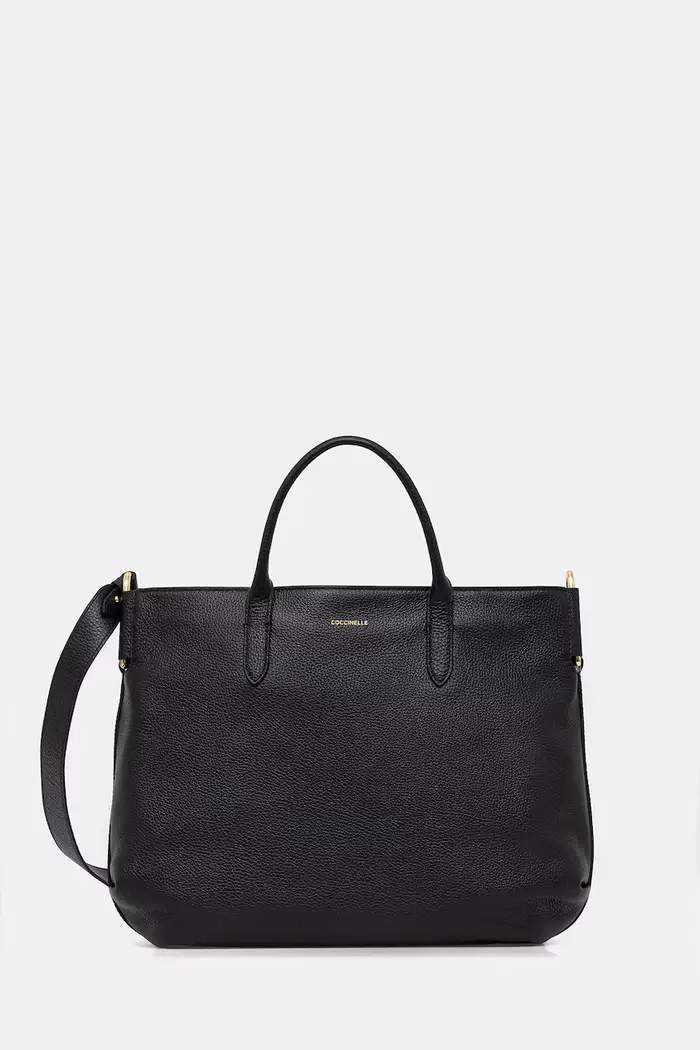 Coccinelle borsa a mano in pelle Nero