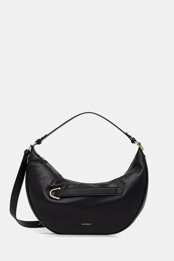 Coccinelle borsa a mano in pelle Nero
