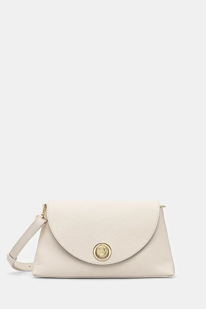 Coccinelle borsa a mano in pelle NIKLA Beige