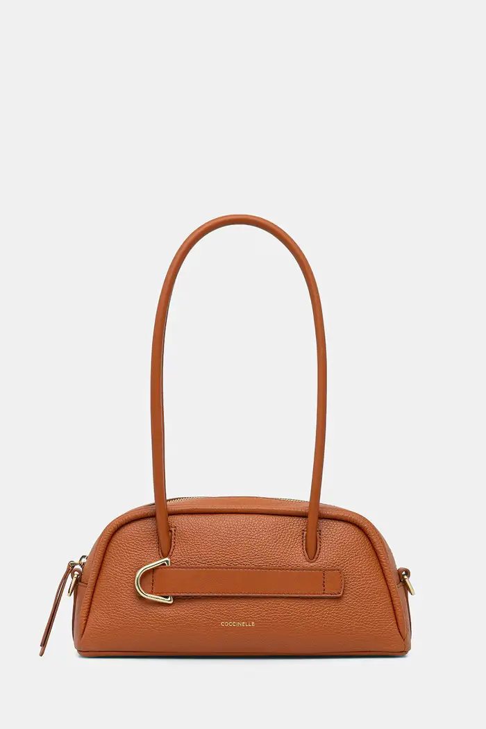 Coccinelle borsa a mano in pelle PAKI Arancione