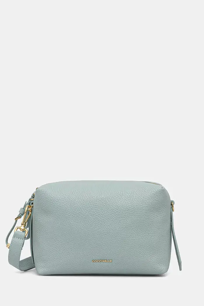 Coccinelle borsa a mano in pelle Turchese