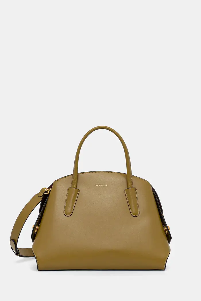 Coccinelle borsa a mano in pelle TYLDE Verde