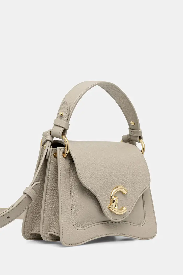 Coccinelle borsa a tracollo da donna in pelle Beige