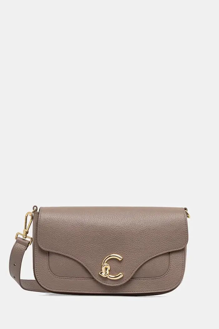 Coccinelle borsa a tracollo da donna in pelle Marrone
