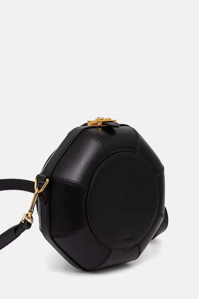 Coccinelle borsa a tracollo da donna in pelle Nero
