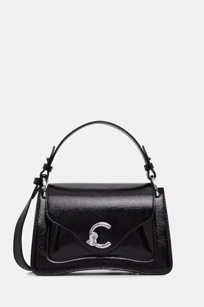 Coccinelle borsa a tracollo da donna in pelle Nero