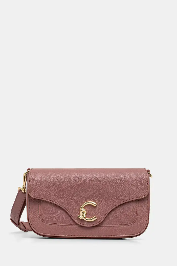 Coccinelle borsa a tracollo da donna in pelle Rosa