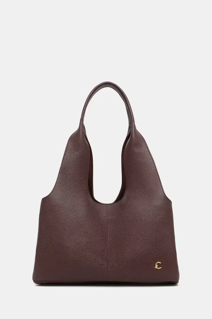 Coccinelle borsa da donna in pelle Granata