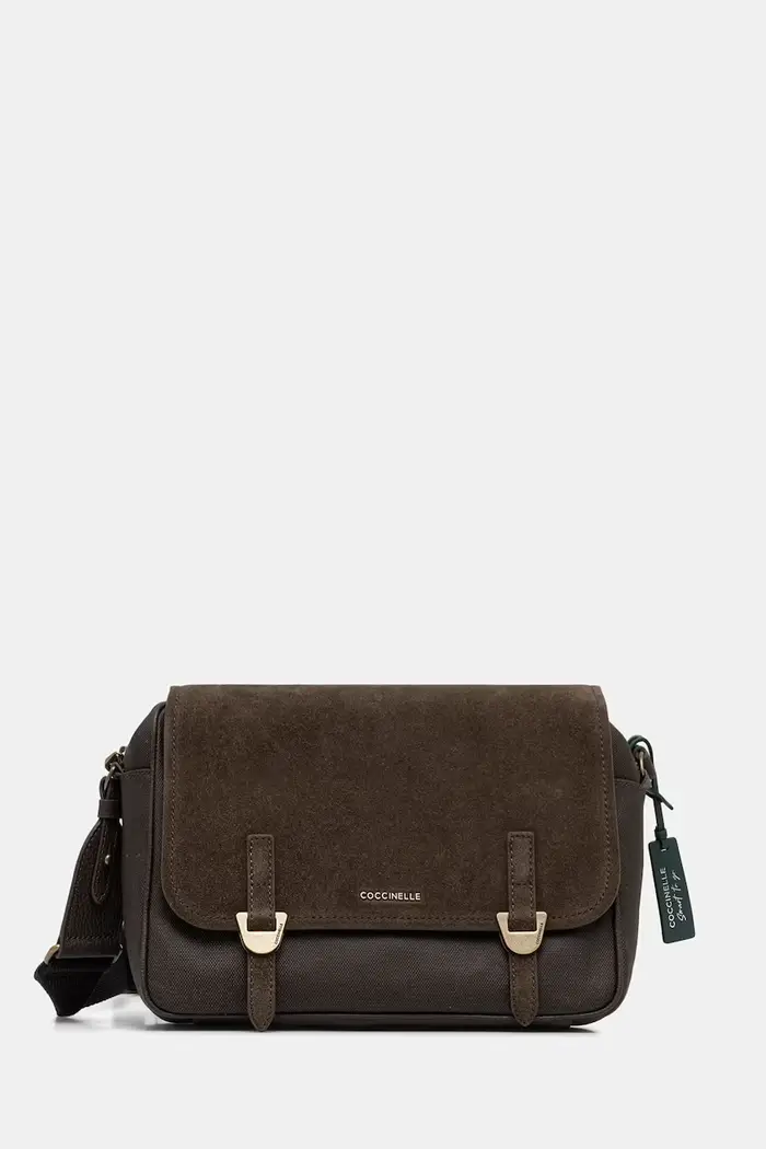 Coccinelle borsa da uomo in pelle Verde