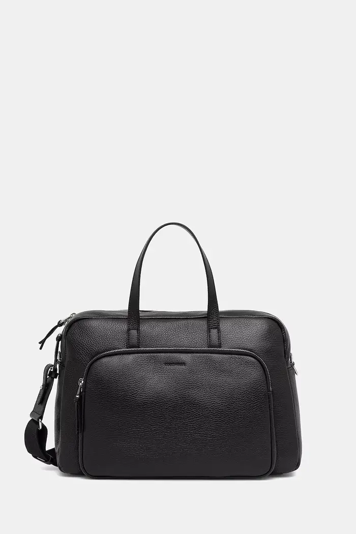 Coccinelle borsa in pelle PAKI Nero