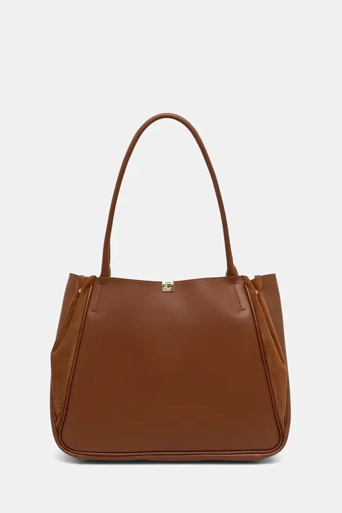 Coccinelle borsa shopper da donna in pelle Marrone
