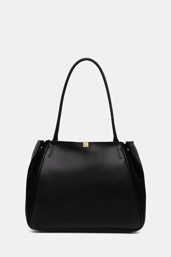 Coccinelle borsa shopper da donna in pelle Nero