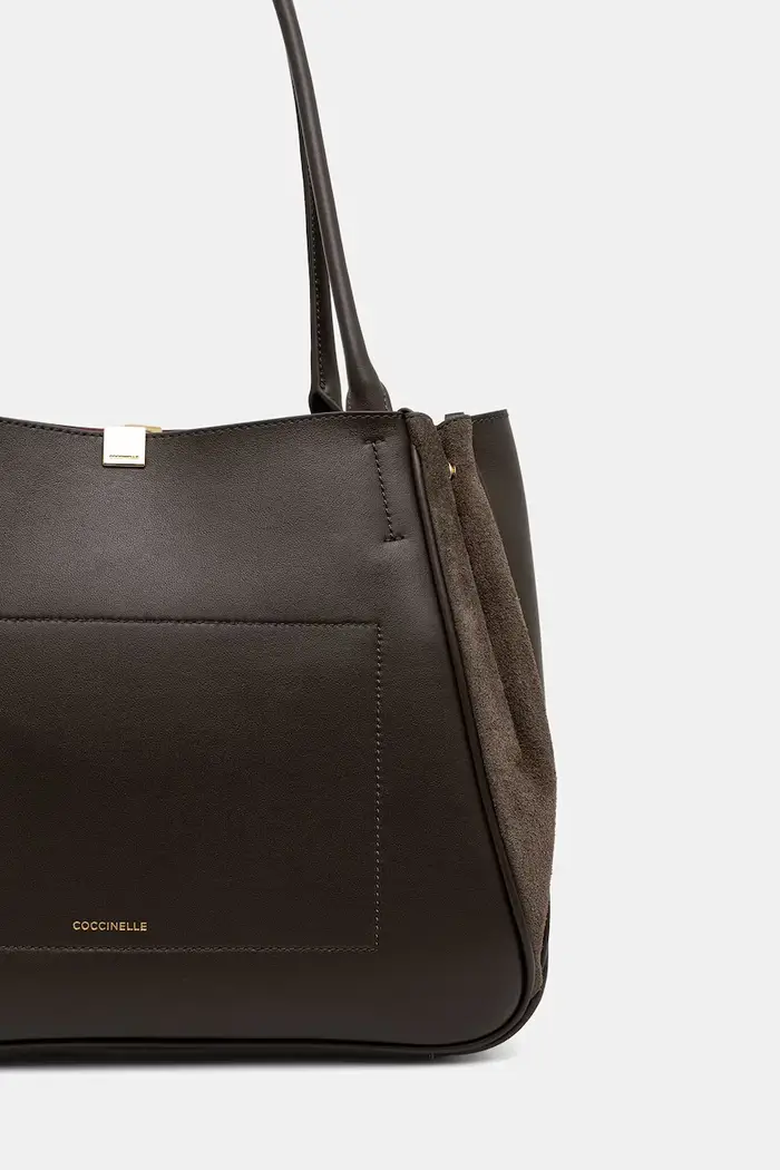 Coccinelle borsa shopper da donna in pelle Verde