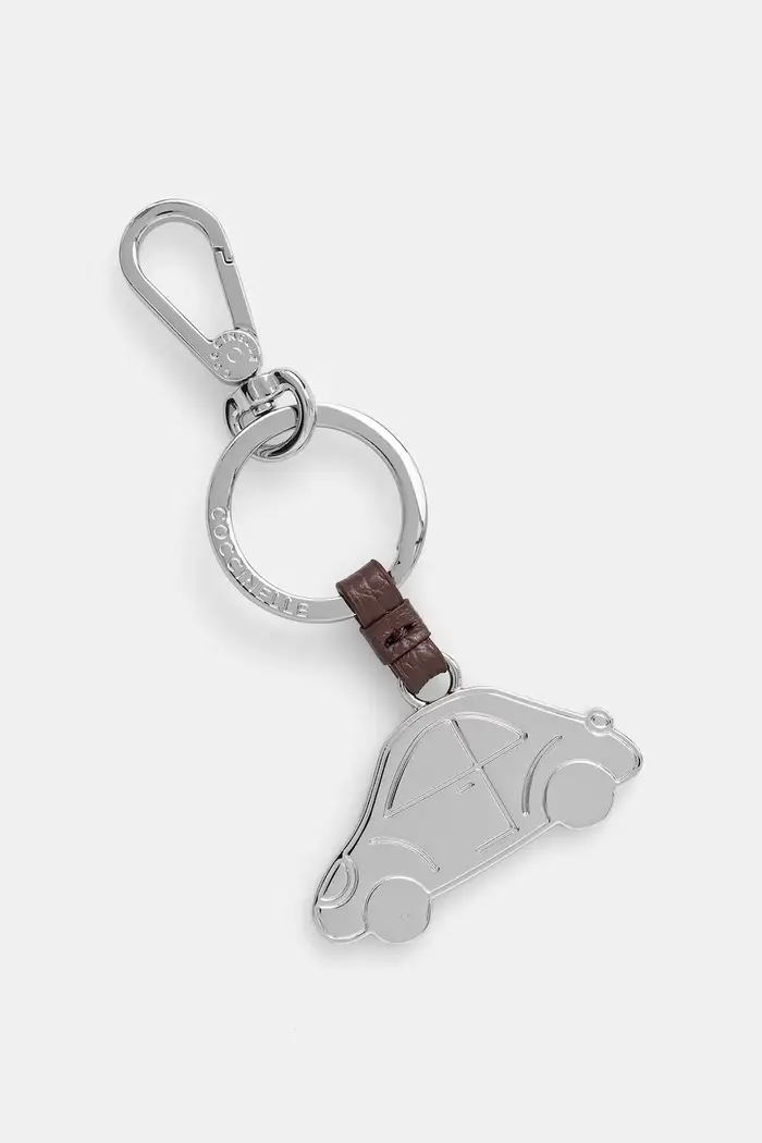 Coccinelle portachiavi da donna BASIC METAL Argento