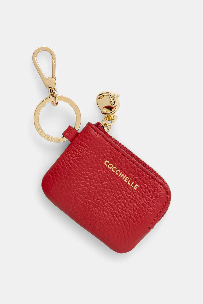 Coccinelle portachiavi da donna Rosso
