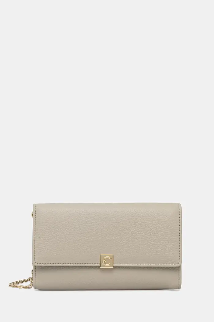 Coccinelle portafoglio da donna in pelle Beige