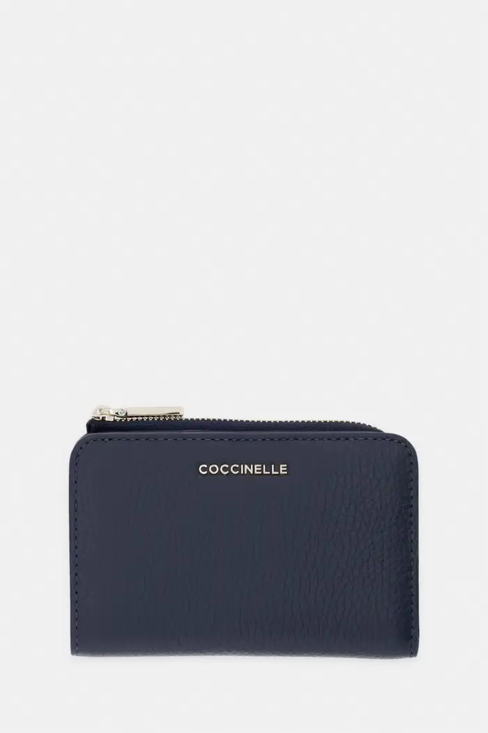 Coccinelle portafoglio da donna in pelle Blu navy