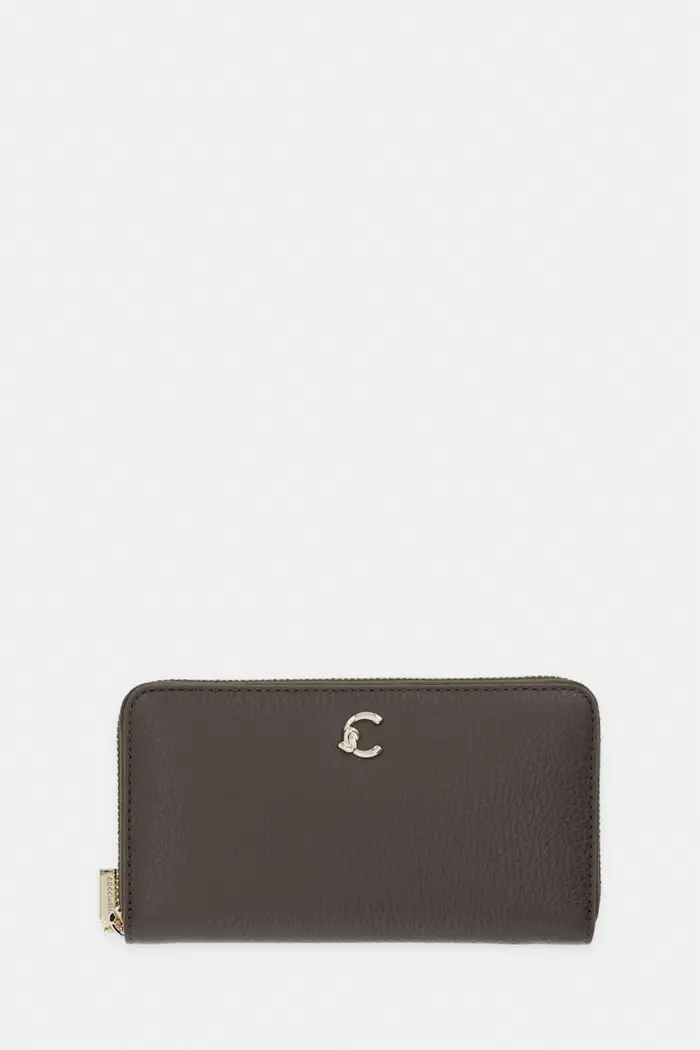 Coccinelle portafoglio da donna in pelle C-ME Verde