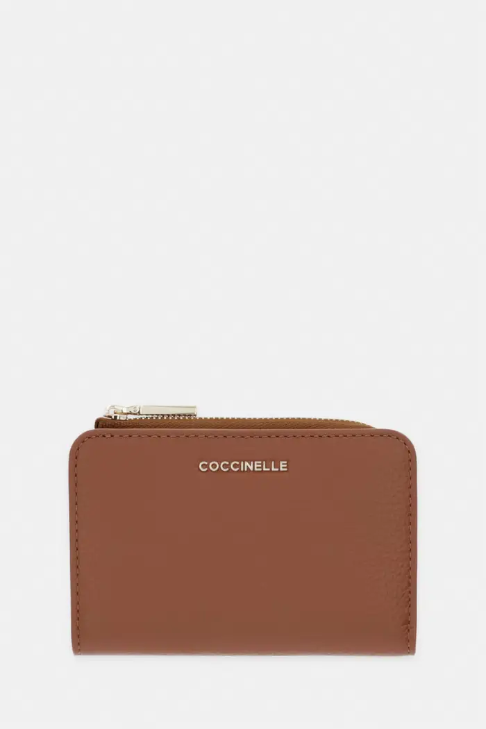 Coccinelle portafoglio da donna in pelle Marrone