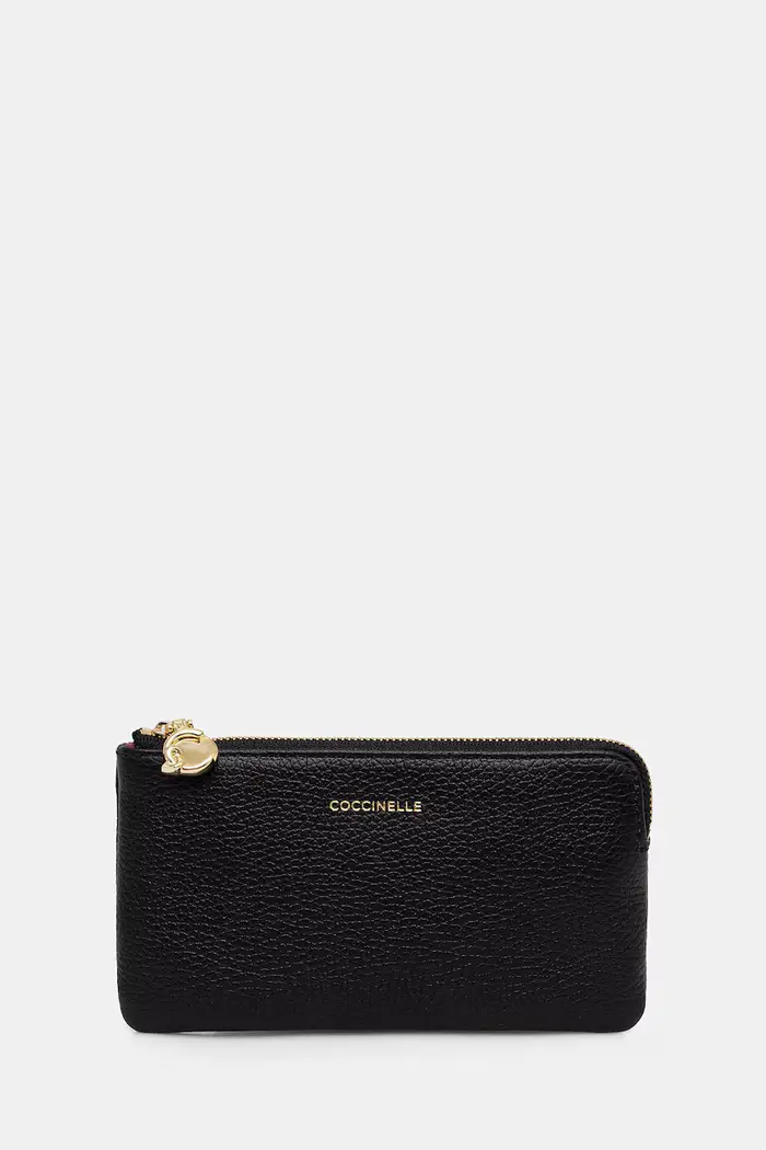 Coccinelle portafoglio da donna in pelle Nero