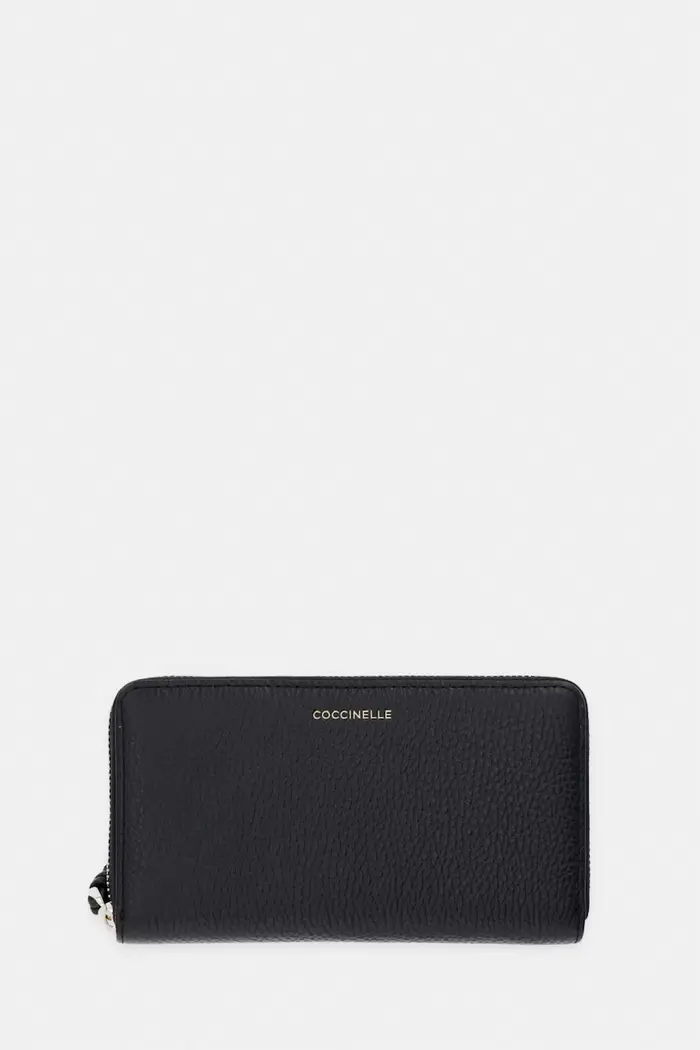Coccinelle portafoglio da donna in pelle Nero
