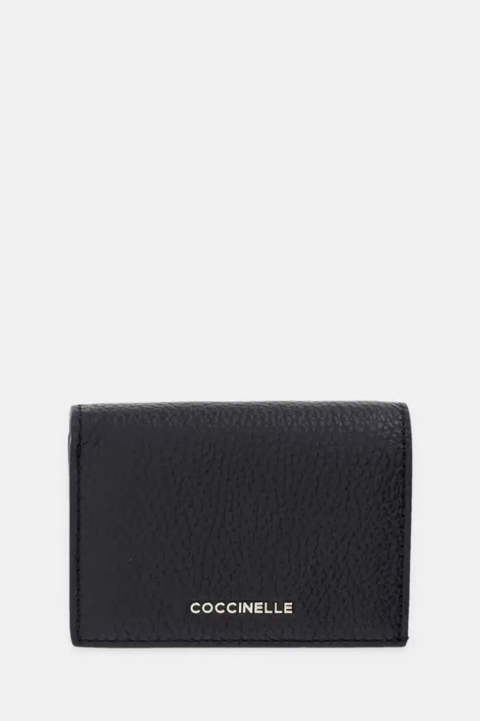 Coccinelle portafoglio da donna in pelle Nero