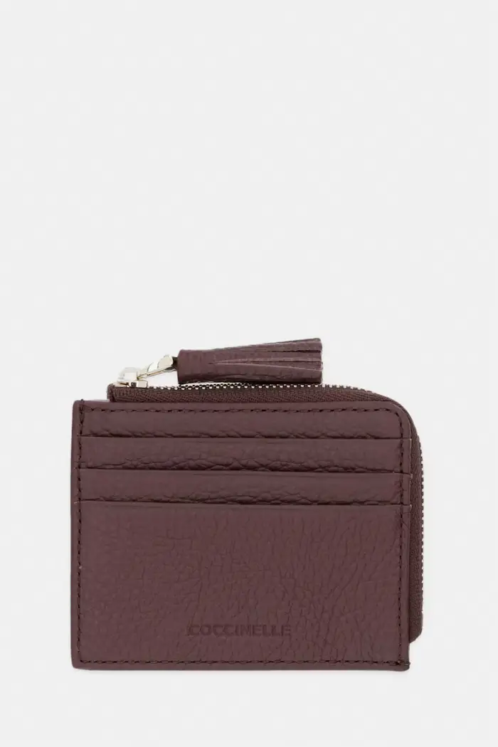 Coccinelle portafoglio da donna in pelle Violetto