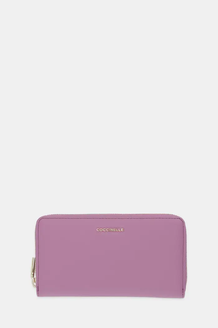 Coccinelle portafoglio in pelle Violetto