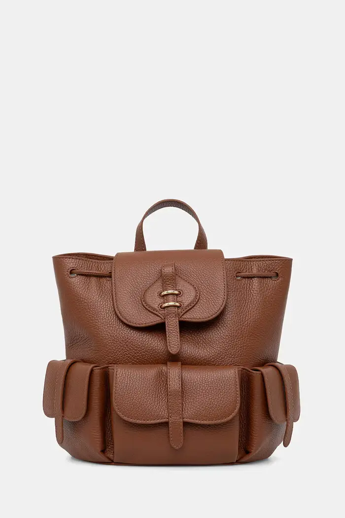 Coccinelle zaino da donna in pelle Marrone