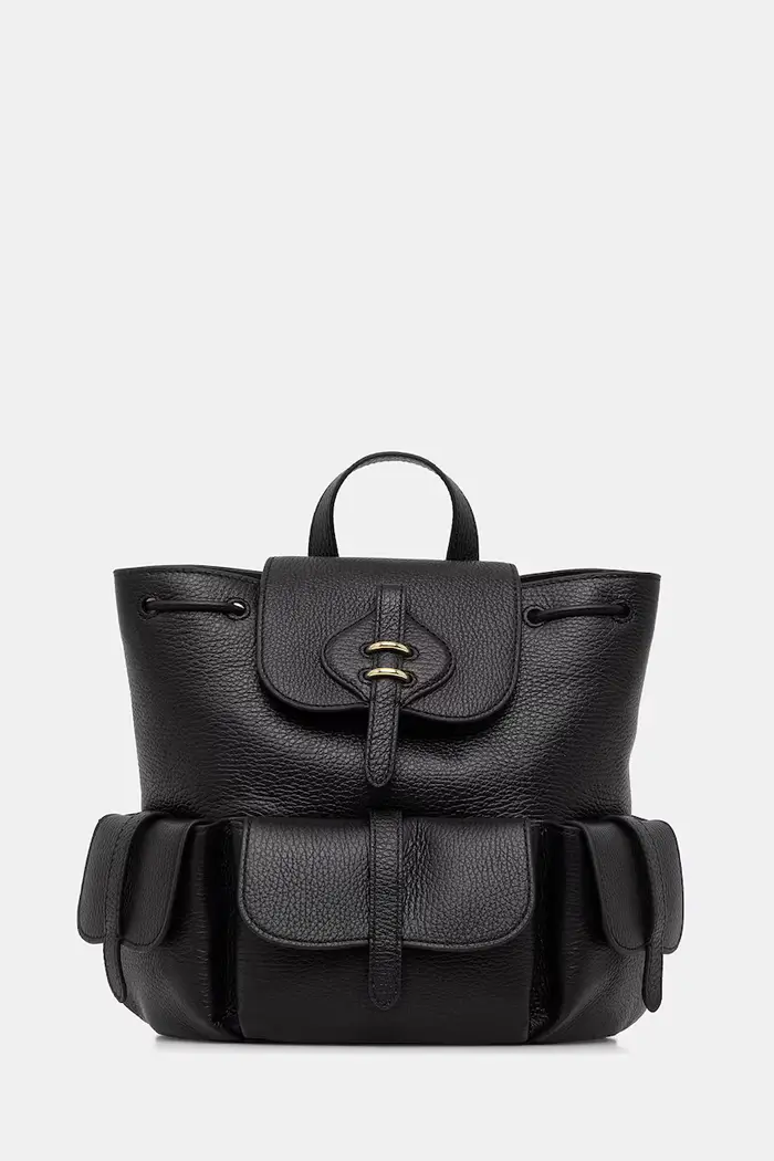 Coccinelle zaino da donna in pelle Nero