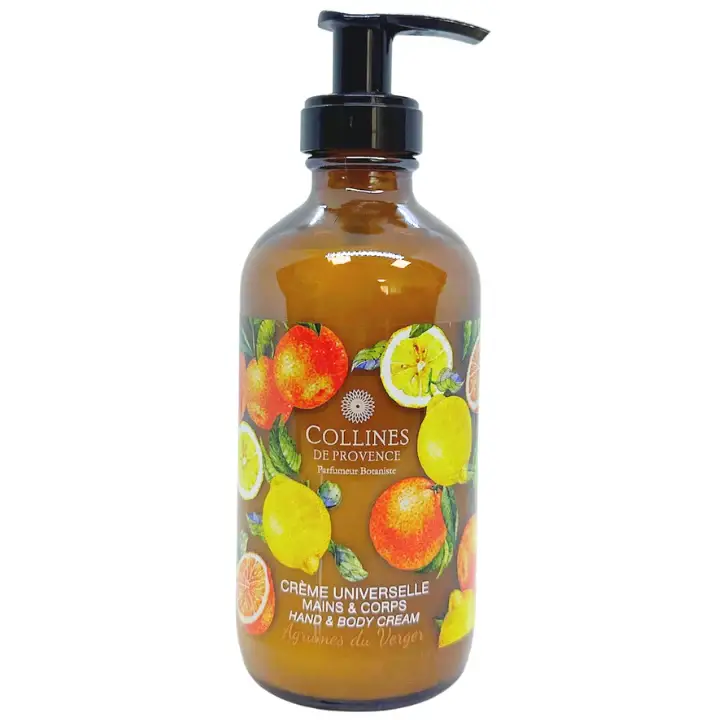 Collines de Provence Crema Universale Mani & Corpo - Agrumi del Frutteto 225ml