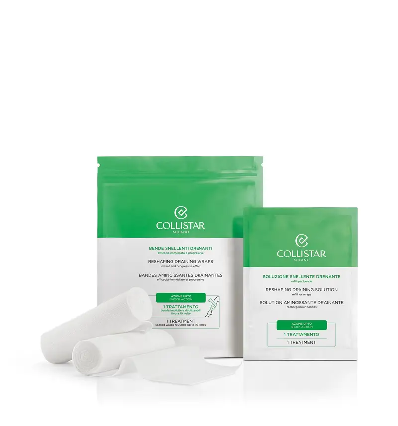 Collistar Bende Snellenti Drenenti Efficacia Immediata e Progressiva 2 X 100ML