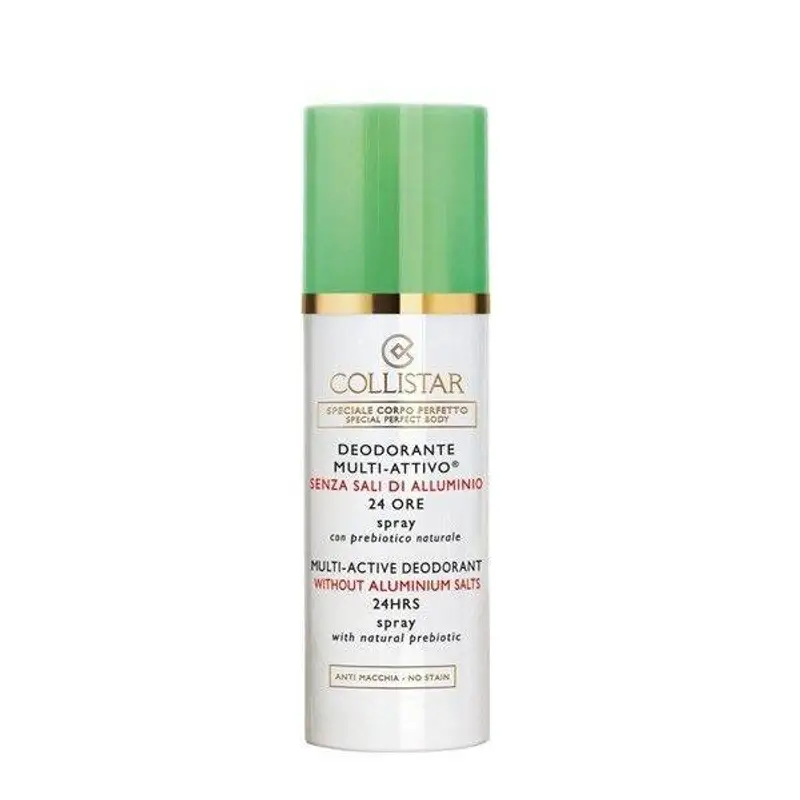 Collistar Deodorante Multi Attivo 24ore Senza Sali di Alluminio Spray 100ML