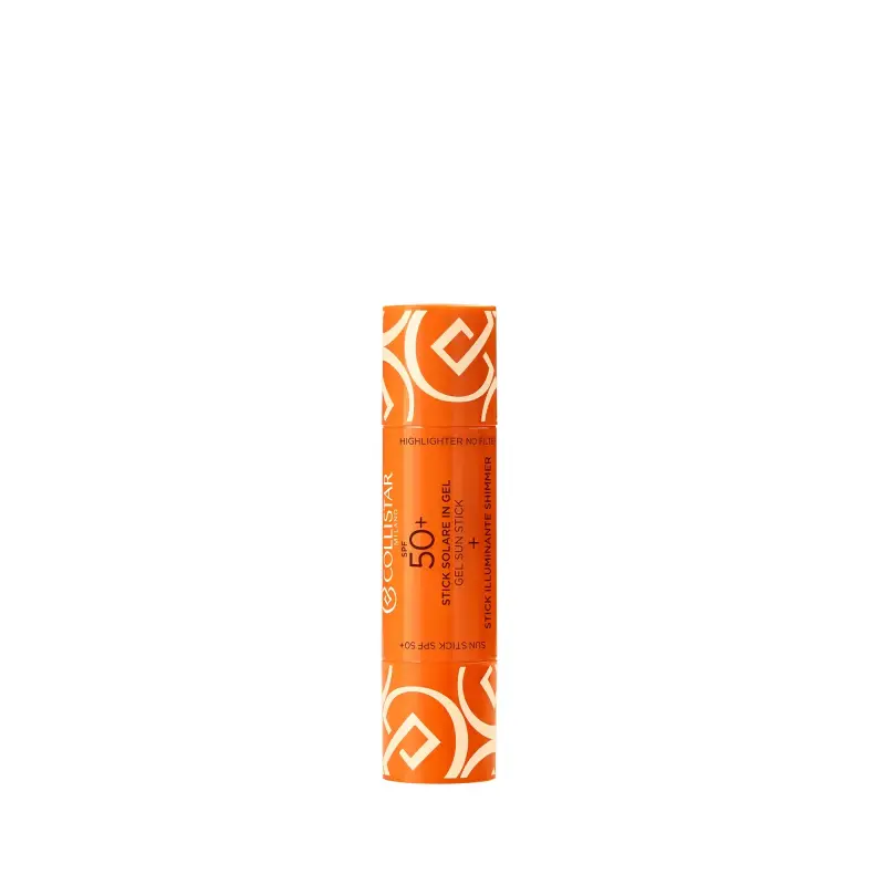 Collistar Stick Solare In Gel SPF50+ Stick Illuminante Shimmer 2 x 4.5ml