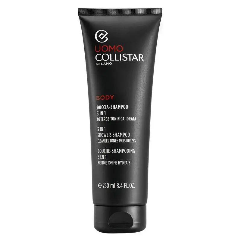 Collistar Uomo Doccia Shampoo 3 In 1 - Deterge Tonifica Idrata 250 Ml