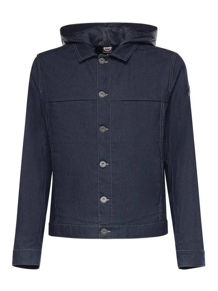 Colmar Originals Giubbotto In Jeans Con Cappuccio Removibile Blu