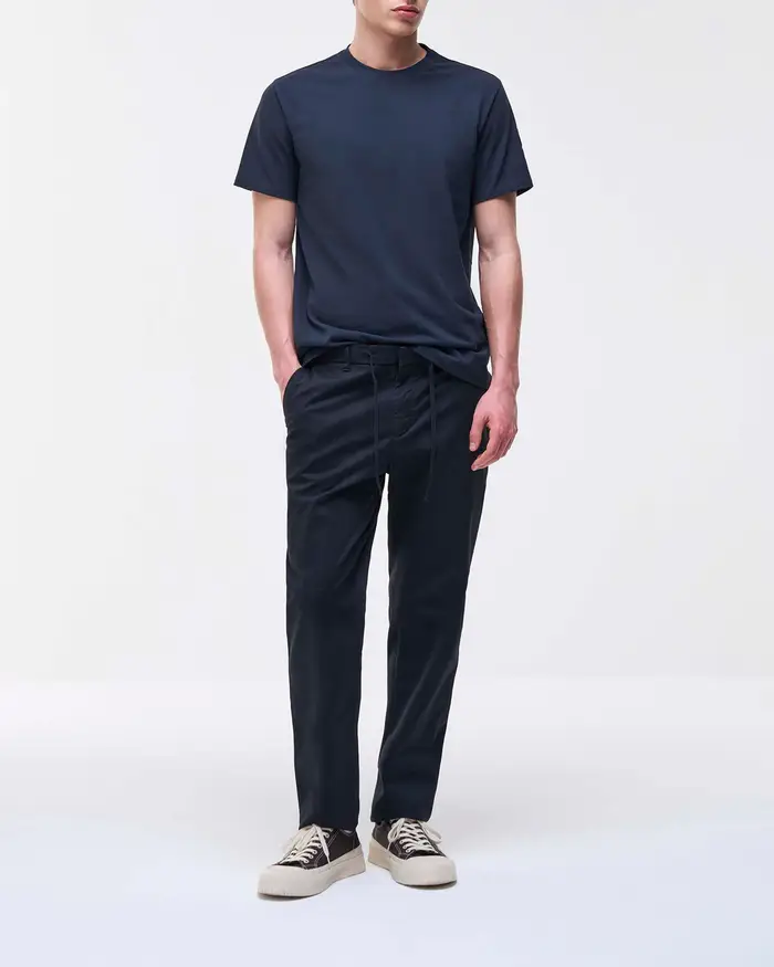 Colmar Originals T-shirt blu mezza manica in piquè di cotone