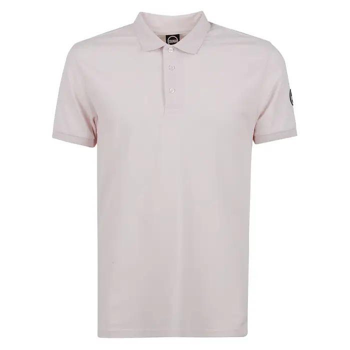 Colmar polo uomo in piquet di cotone rosa
