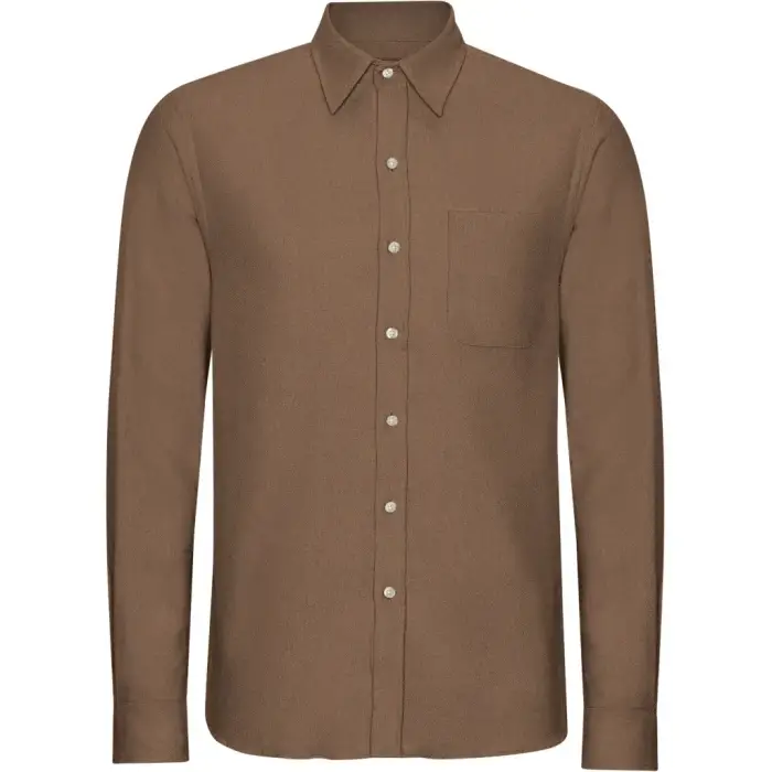 Camicia Colorful Standard Organic Cedar Brown Marron
