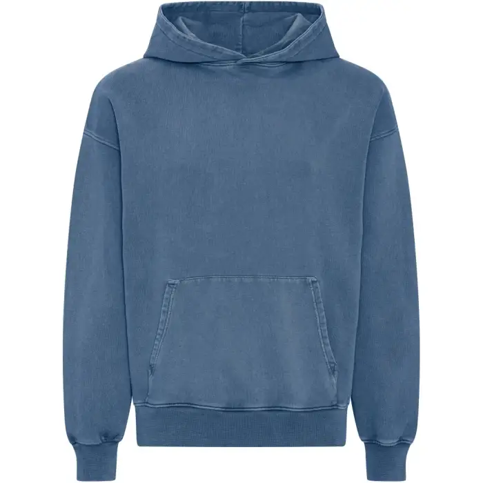 Colorful Standard Felpa con cappuccio Bleu
