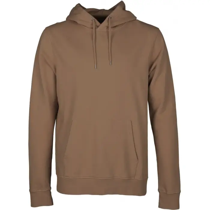 Felpa con cappuccio Colorful Standard Classic Organic sahara camel Marron