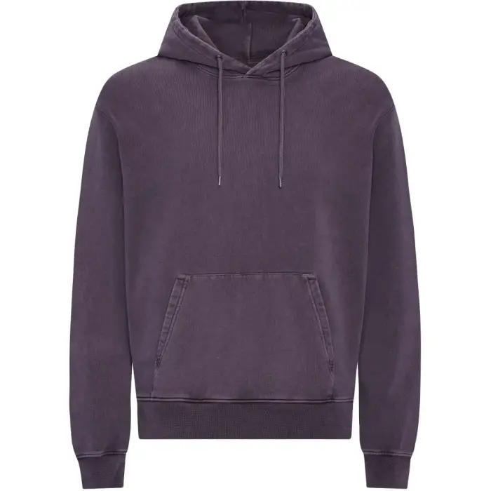 Colorful Standard Felpa con cappuccio Classic Violet