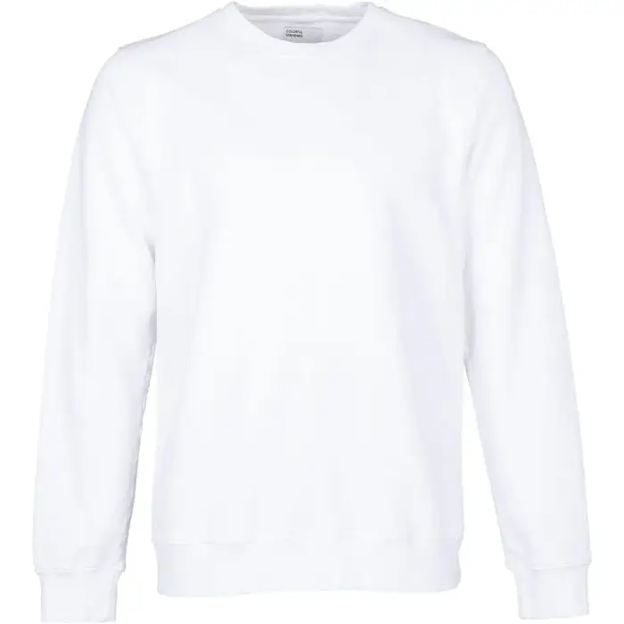 Colorful Standard Felpa girocollo Classic Organic optical white