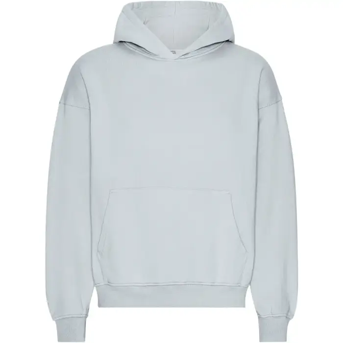 Colorful Standard Felpa oversize con cappuccio Organic Cloudy Grey Gris