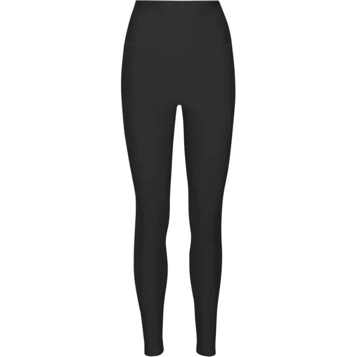 Colorful Standard Leggings a vita alta da donna Active Deep Black Noir